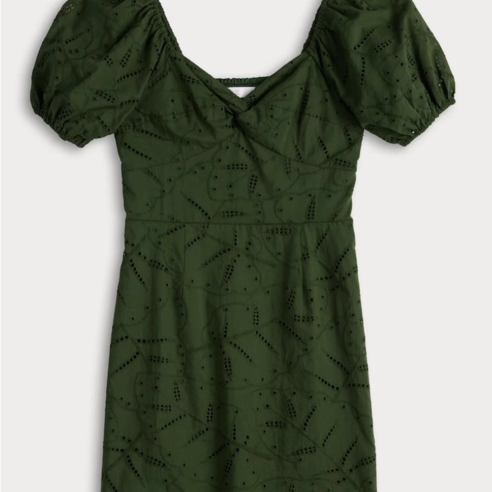 LC Lauren Conrad Forest Green Mini Dress